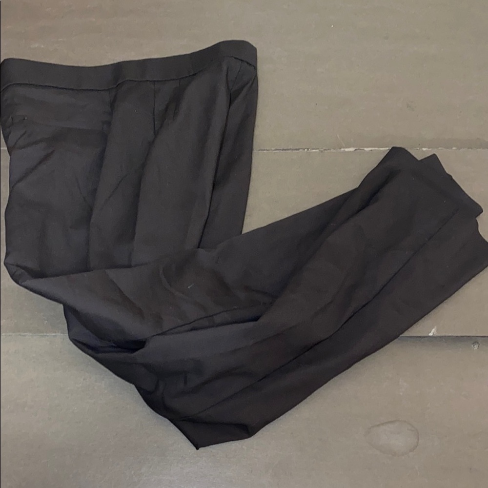 Zara Small Black Trousers with Relaxed Fit